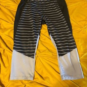 3 pair of yoga capris
